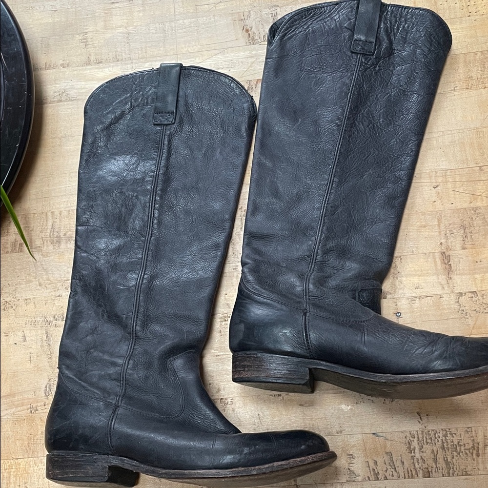 Dolce Vita Black Leather Boots
